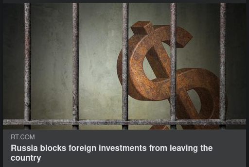 Ryssland Håller Kvar Investerare