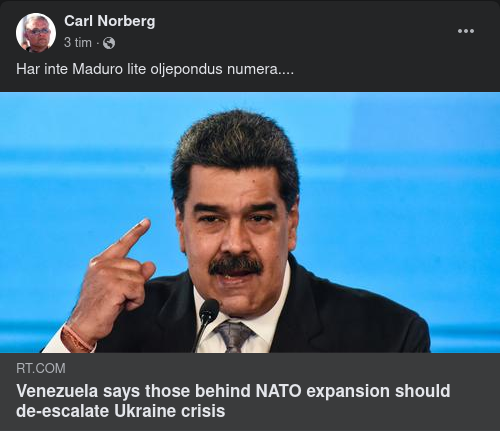 Venezuela Om Ukraina-Krisen