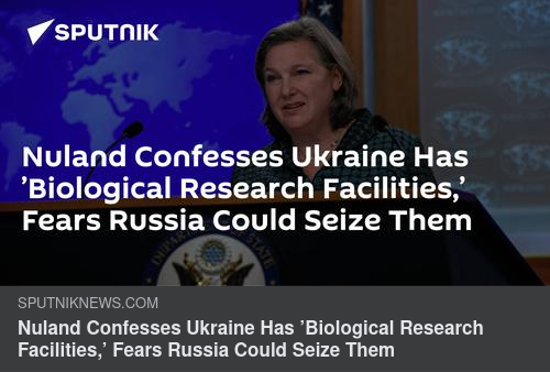 Nuland Rädd För Ryskt Övertagna Biolabb