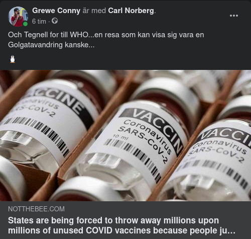 Dålig Vaxxefterfrågan