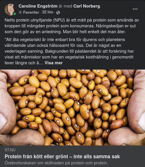 NPU - Netto Protein Utnyttjande