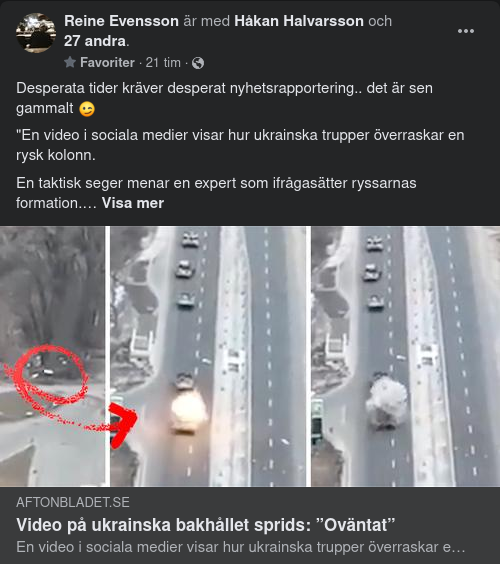 Ukrainsk Seger I Aftonbladet