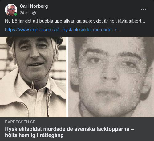 Rysk Elitsoldat Mördade Svenska Facktoppar