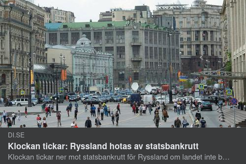Hotande Rysk Statskonkurs