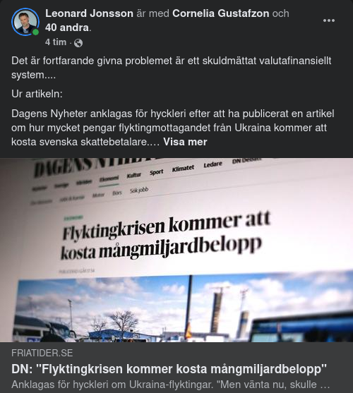 Från Vinstgivande Till Miljardkostnader