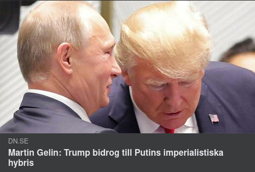 Trumps Bidrag Till Putin I DN