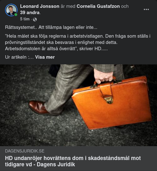 ...Det Svenska Rättssystemet