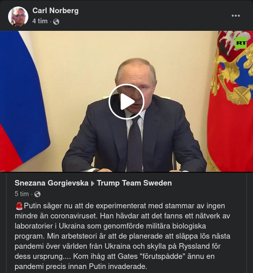 Putins Pandemikonspiration