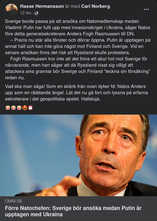 Strategiskt Briljant Rasmussen...