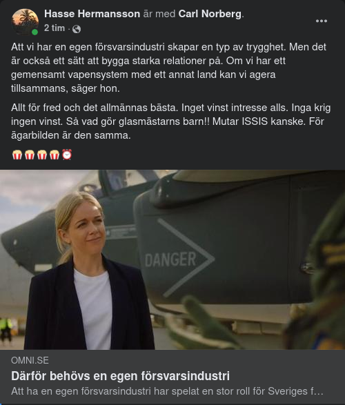 Eget Försvarsindustriellt Behov
