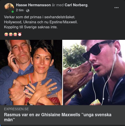 Svenska Hundvaktspojkar Hos Ghislaine