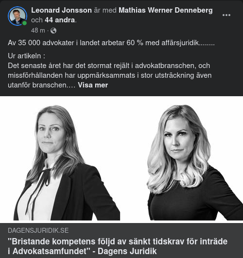 Kompetenta Advokater...