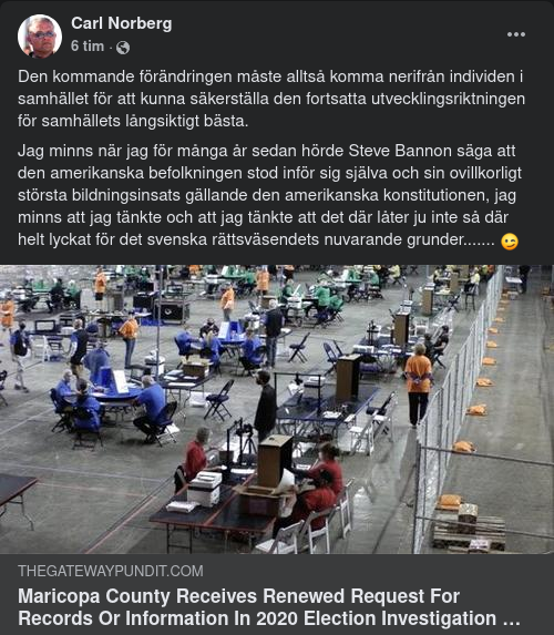 Förnyad Informationsförfrågan I Maricopa County