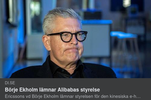 Börje Lämnar Alibaba