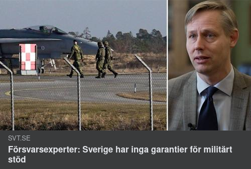 Sverige Utan Militärt Stödjande Garantier