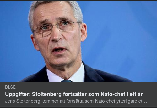 Stollenberg Fortsatt Nato-Chef