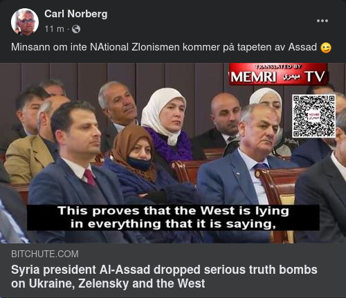 Assad Belyser NAtionell ZIonism