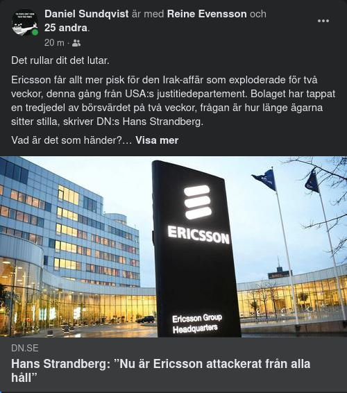 På Ericsson Från Alla Håll