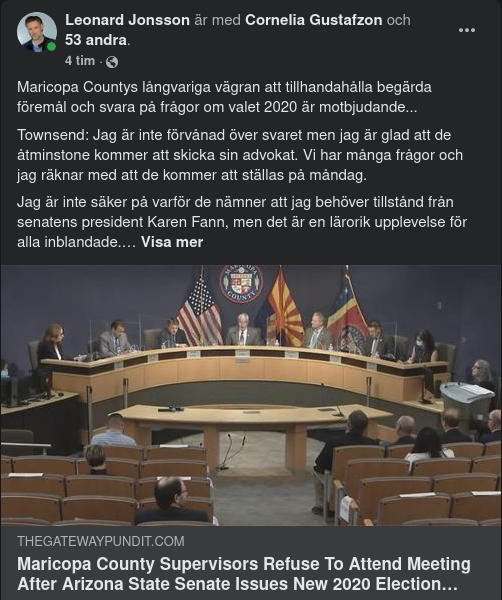 Deltagarvägran Från Maricopa County