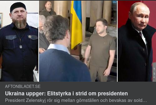Aftonbladet Berättar Om Tjetjenska Specialförband I Ukraina