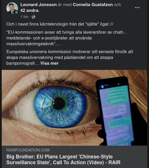 Lagtvingad Massövervakning