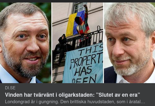 Sundsvallsoligarken & Ryska Pengar I London