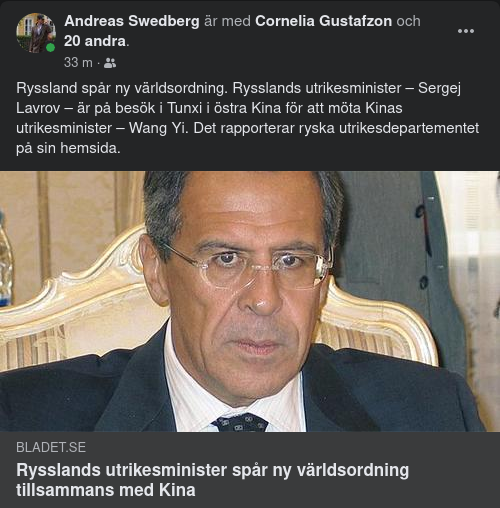 Ny Världsordningsbyggnadsambitioner