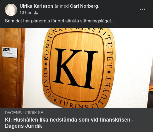 Hushållat Stämningsläge