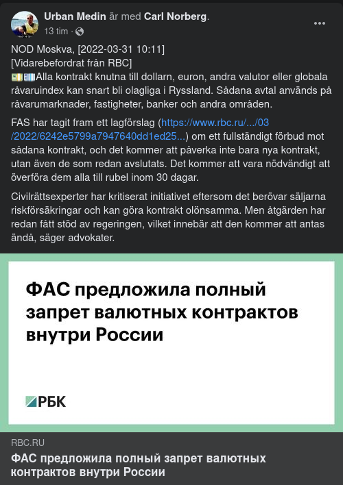 Ryska Betalningsvillkor