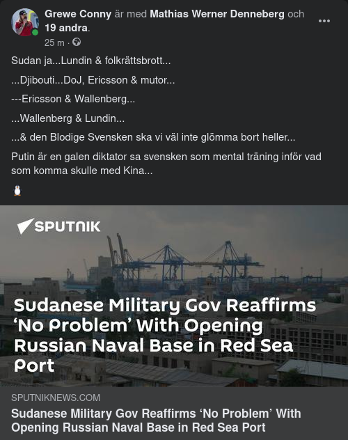 Inga Problem För Rysk Flottbas I Sudan