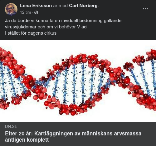 Komplett Arvsmassekartläggning