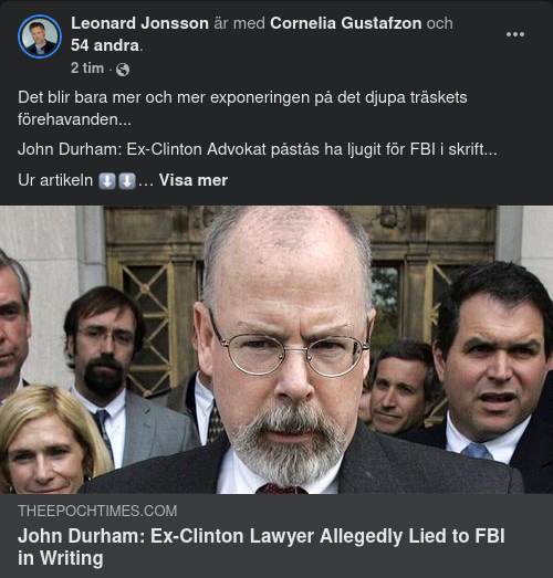 Durham Har Bevis På Lögn I Skrift