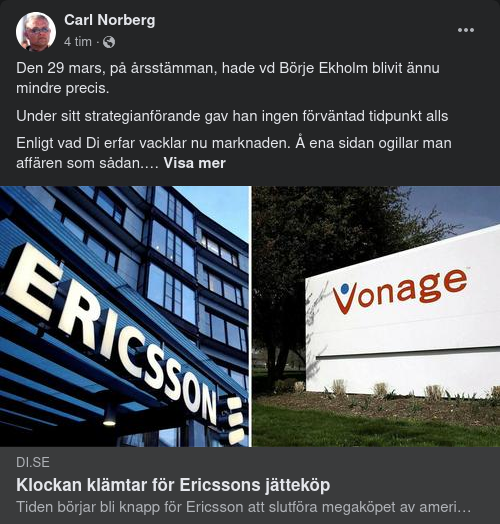 Ericsson & Vonage