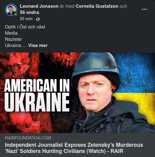 Beskriven Nazistisk Människojakt I Mariupol