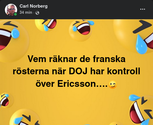 Fransk Rösträkning & Ericssonkontroll