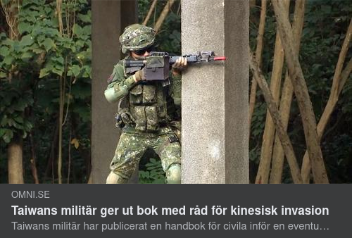 Svenskinspirerad Krisbok I Taiwan
