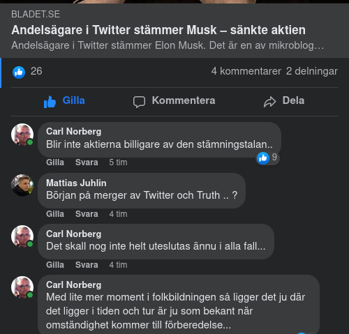 Musk Stämd För Värdepappersbedrägeri Av Twitterandelsägare