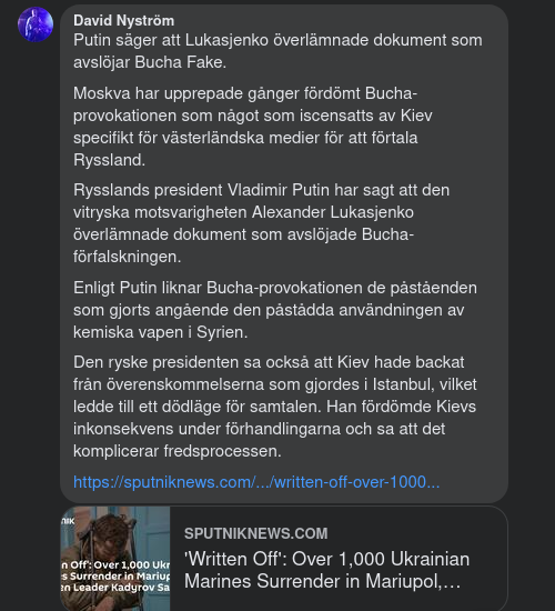 Någon Ljuger Allt Mer Uppenbart