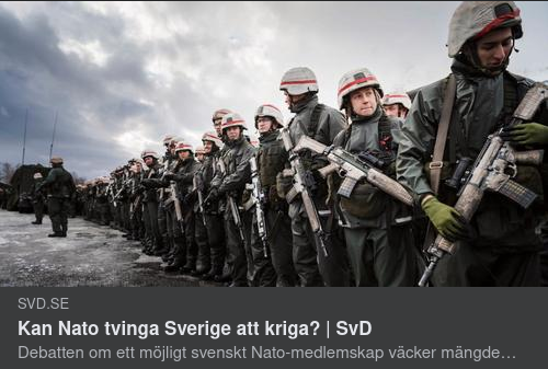 Krigstvingande NATO?