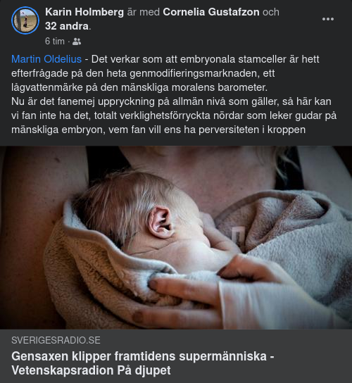 Embryonala Stamceller & Genmodifieringsmarknaden