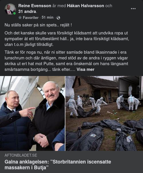 Galet Anklagande Angående Butcha