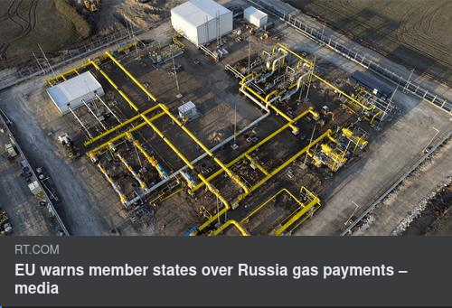Ryska Gasbetalningar & EU