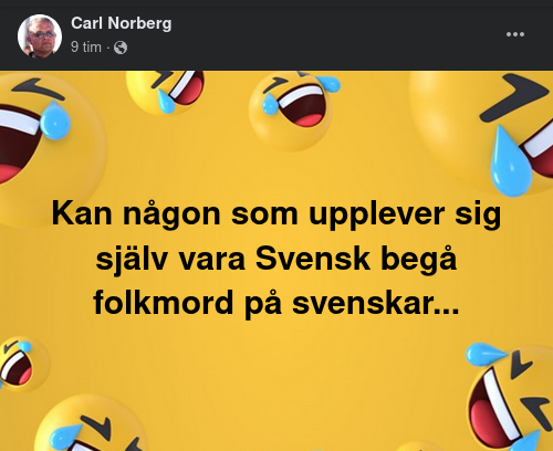 Upplevd Svensk & Svenskt Folkmord