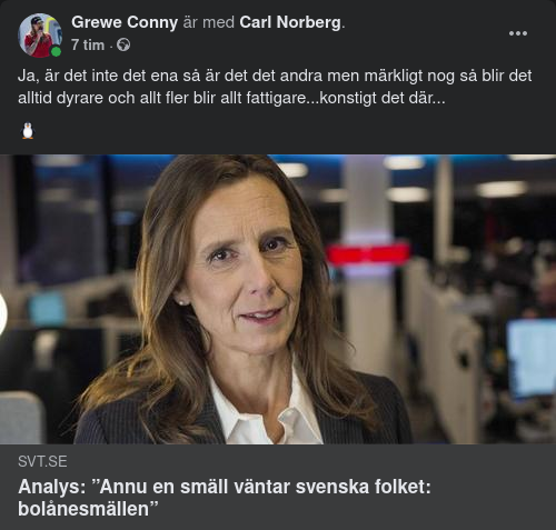 Väntande Bolånesmäll