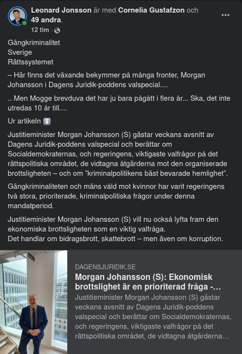 Lillmogge Prioriterar Ekonomisk Brottslighet