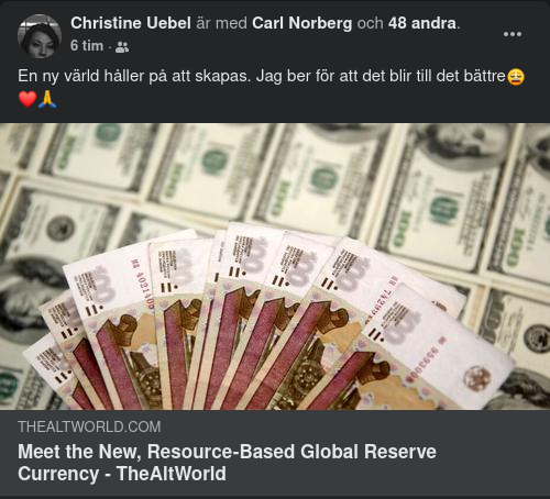 Ny Global Reserv Valuta För Multipolär Världsordning