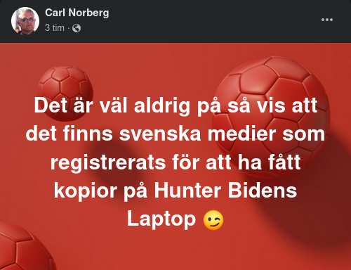 Hunters Laptop & Svensk Media