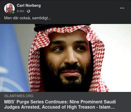 Frihetsberövade Domare I Saudiarabien