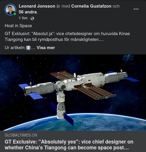 Kinesiskt Rymddelande