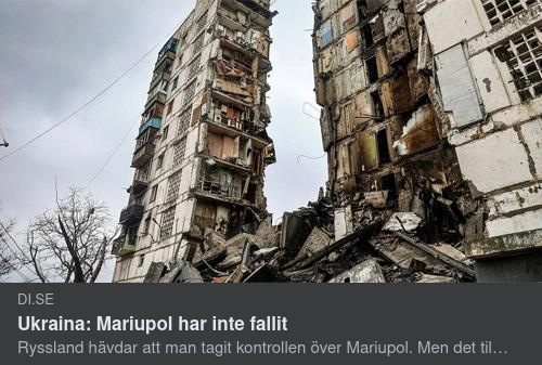 Mariupol Står I DI